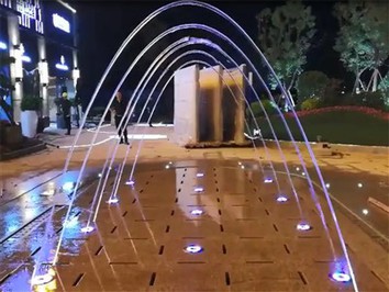 Künstlicher Nebel-Außenbrunnen