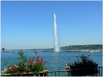 Jet-Brunnen für den Außenbereich
